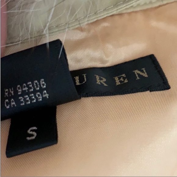 Ralph Lauren Black Label Fur Collar Puff Jacket in Tan - Picture 3 of 14